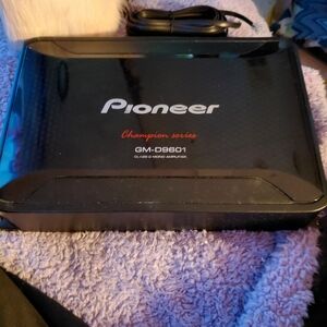 PIONEER Champion Series GM-D9601 Amplifier in Black
